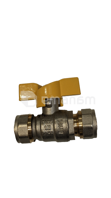 ონკანი ბურთულა გაზის IFAN 16G/16G