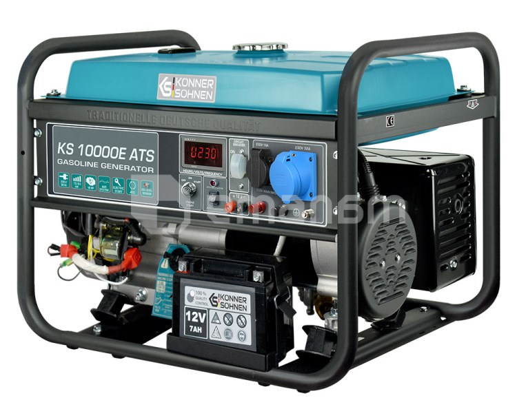გენერატორი ბენზინის Konner&Sohnen KS 10000E ATS 8kW