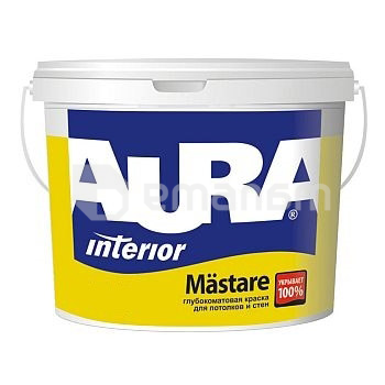 ინტერიერის საღებავი ჭერისთვის Eskaro Aura Mastare 2.5 ლ