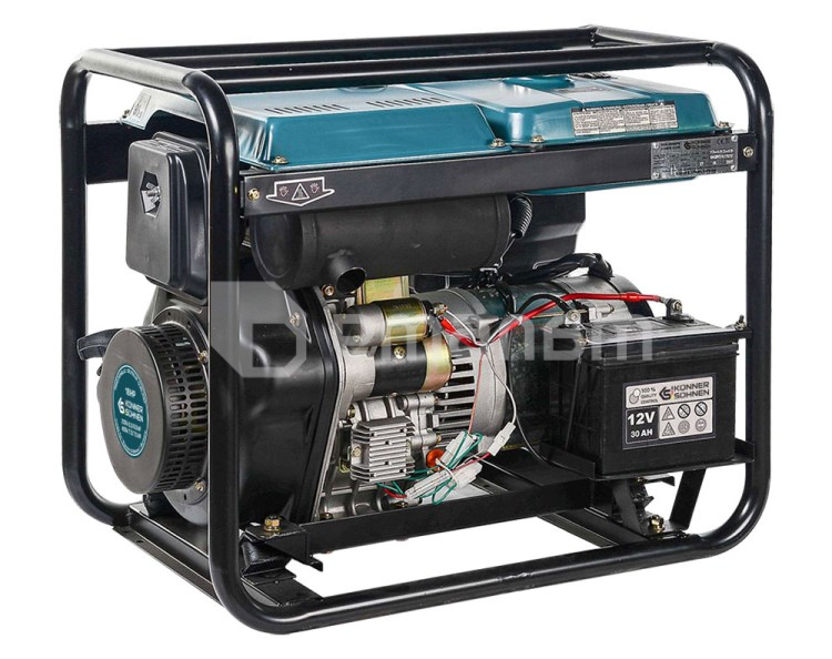 გენერატორი დიზელის Konner&Sohnen KS 9100HDE-1/3 ATSR 7.5 kW