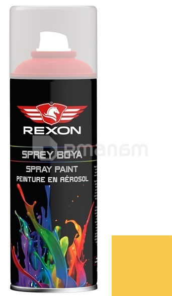 საღებავი სპრეი Rexon ყვითელი 400 მლ
