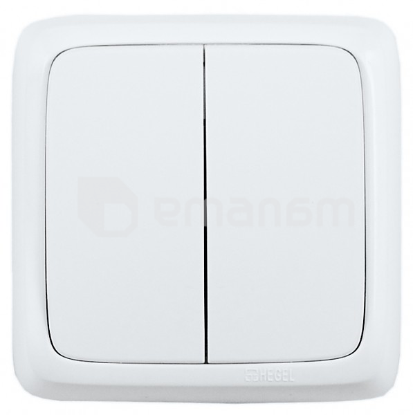 ჩამრთველი თეთრი MASTER ВА10-153