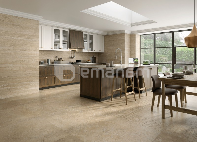 კერამოგრანიტი  Halcon Ceramicas P PANTHEON EBUR VE 60X120სმ