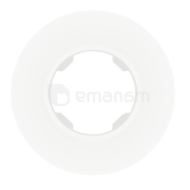 ჩარჩო მრგვალი DPM Soul SEU5001W 1 განყოფილებიანი თეთრი