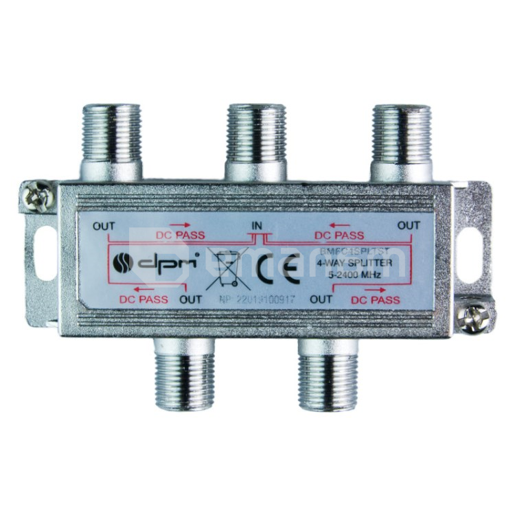 სპლიტერი DPM 1x4 TV-SAT