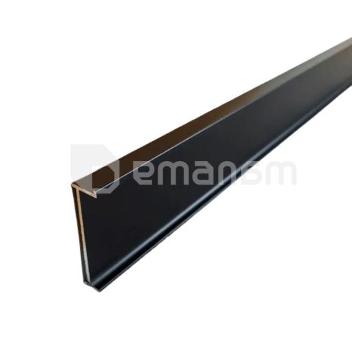 პლინტუსი ალუმინის Profil Center Best Deal 2500x50x12.2 მმ შავი