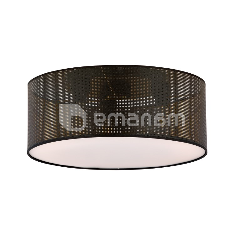 ჭერის სანათი EMIBIG ASTON 3 E27 3x MAX 60W შავი ოქოსფერი