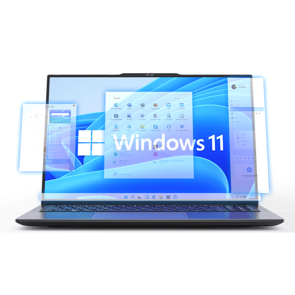 ნოუთბუქი Chuwi CoreBook Plus, 16", Ryzen 5-7430U , 16GB, 512GB SSD, Integrated, W11H, Black