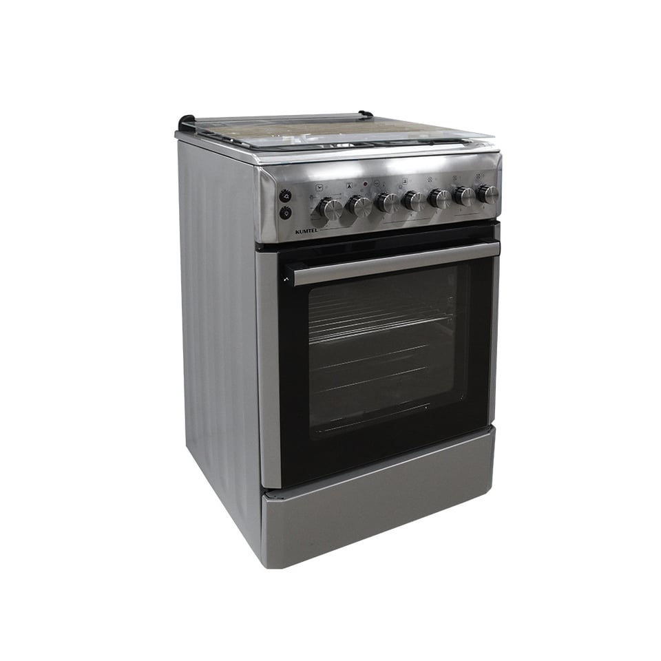 გაზქურა KUMTEL LF60-GEF31F INOX