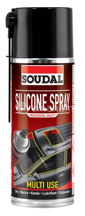 სილიკონის სპრეი Soudal Silicone Spray 400 მლ