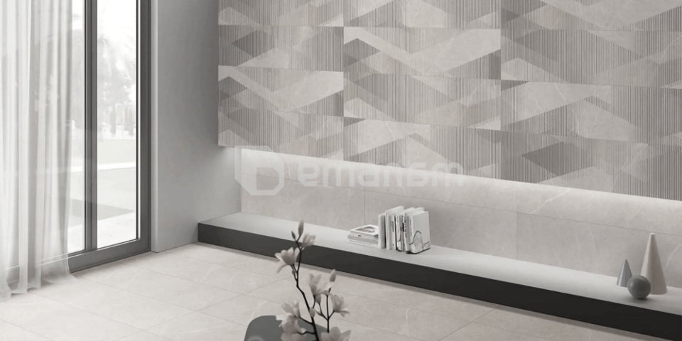 კერამოგრანიტი Lavish Ceramics Fusion Blanco Deco 300x1200