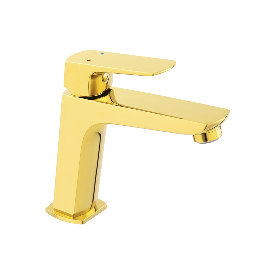 ხელსაბანის შემრევი ოქროსფერი BVI2VLG VITTO VERDELINE