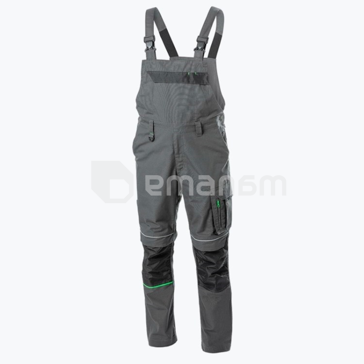 კომბინიზონი Hogert Lemberg HT5K801 L მუქი ნაცრისფერი