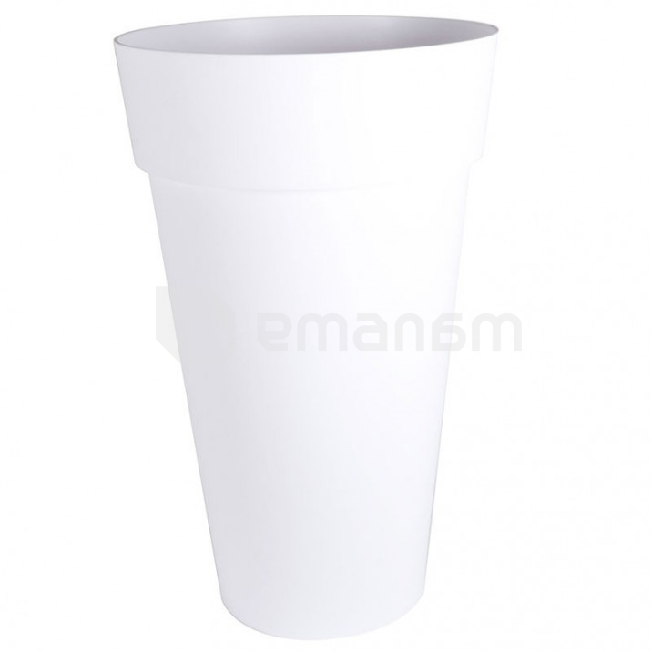 ქოთანი პლასტმასის EDA Plastiques VASE HAUT TOSCANE XXL DIAM 48 X 80სმ 90ლ