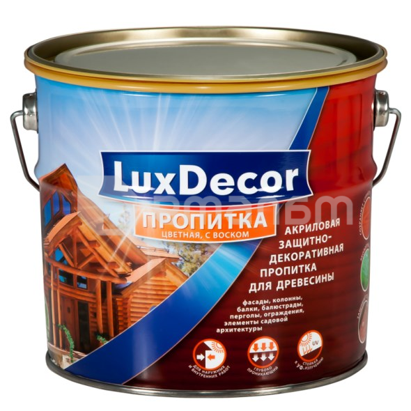 გამჟღენთი LuxDecor plius+  ფიჭვი 1 ლ