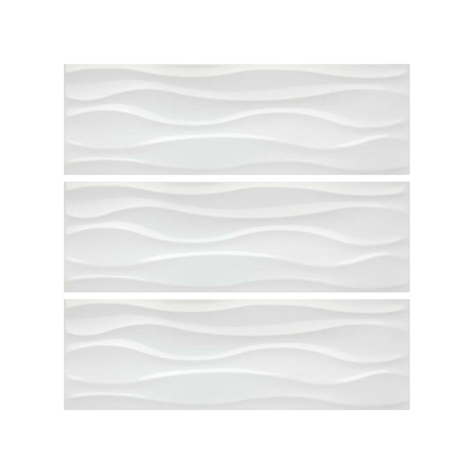 კაფელი Messina Bianco 25*75