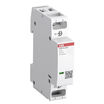 მინიატურული კონტაქტორი, 2NO, 16A, 220 VAC/VDC, ESB,