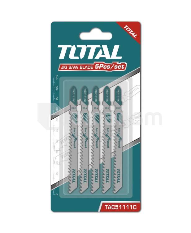 ბეწვა ხერხის ხის საჭრელი პირი Total TAC51111C 5 ც.
