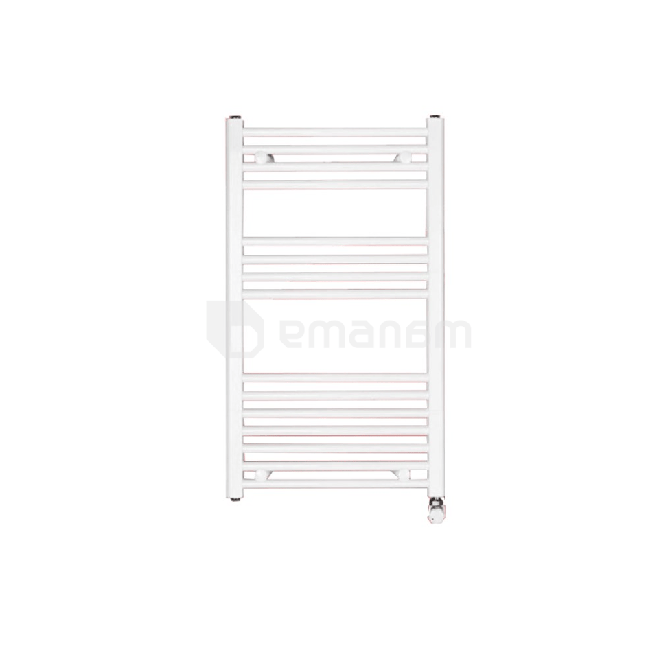 საშრობი პირსახოცის WARMHAUS 600x800 სწორი, თეთრი