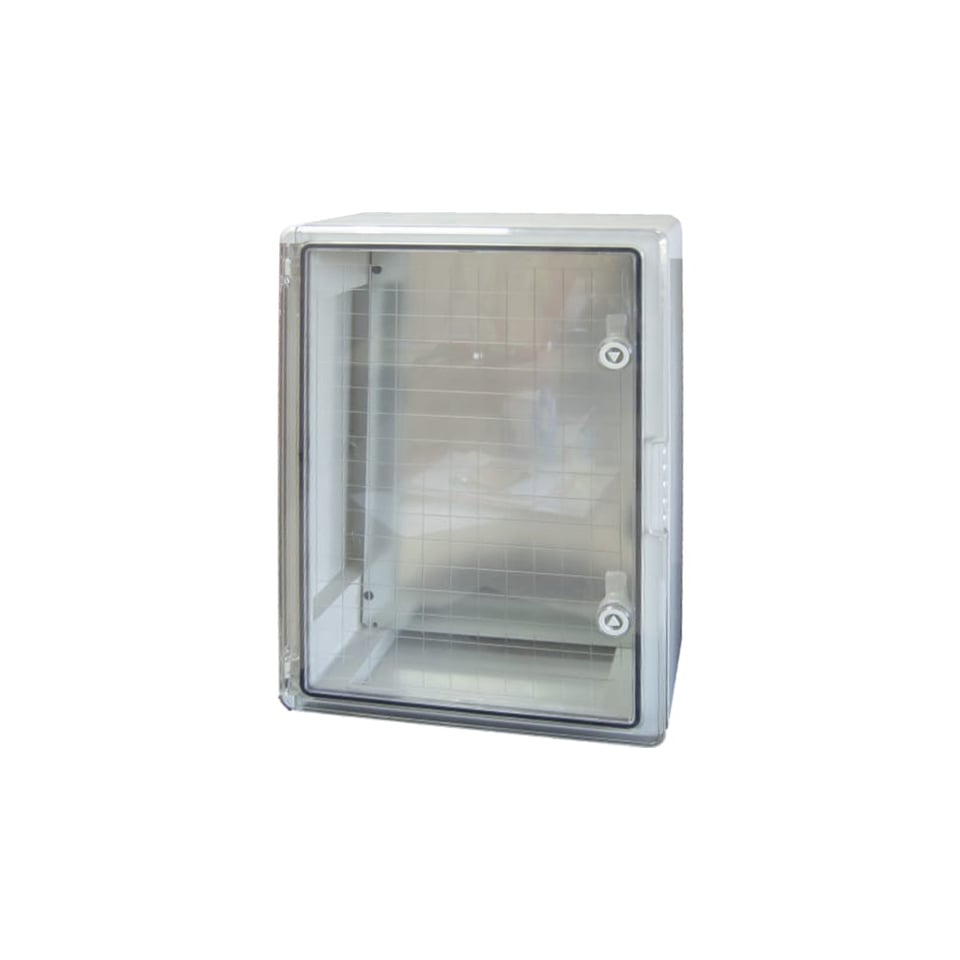 პლასტმასის კარადა გამჭვირვალე 300x400x170 PC - AY-KA