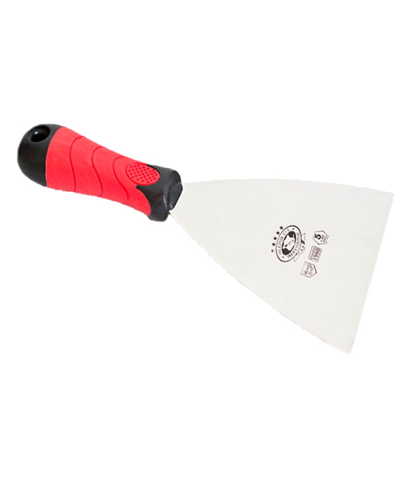 Paint putty knife stainless steel 80 MM twocomponent handle