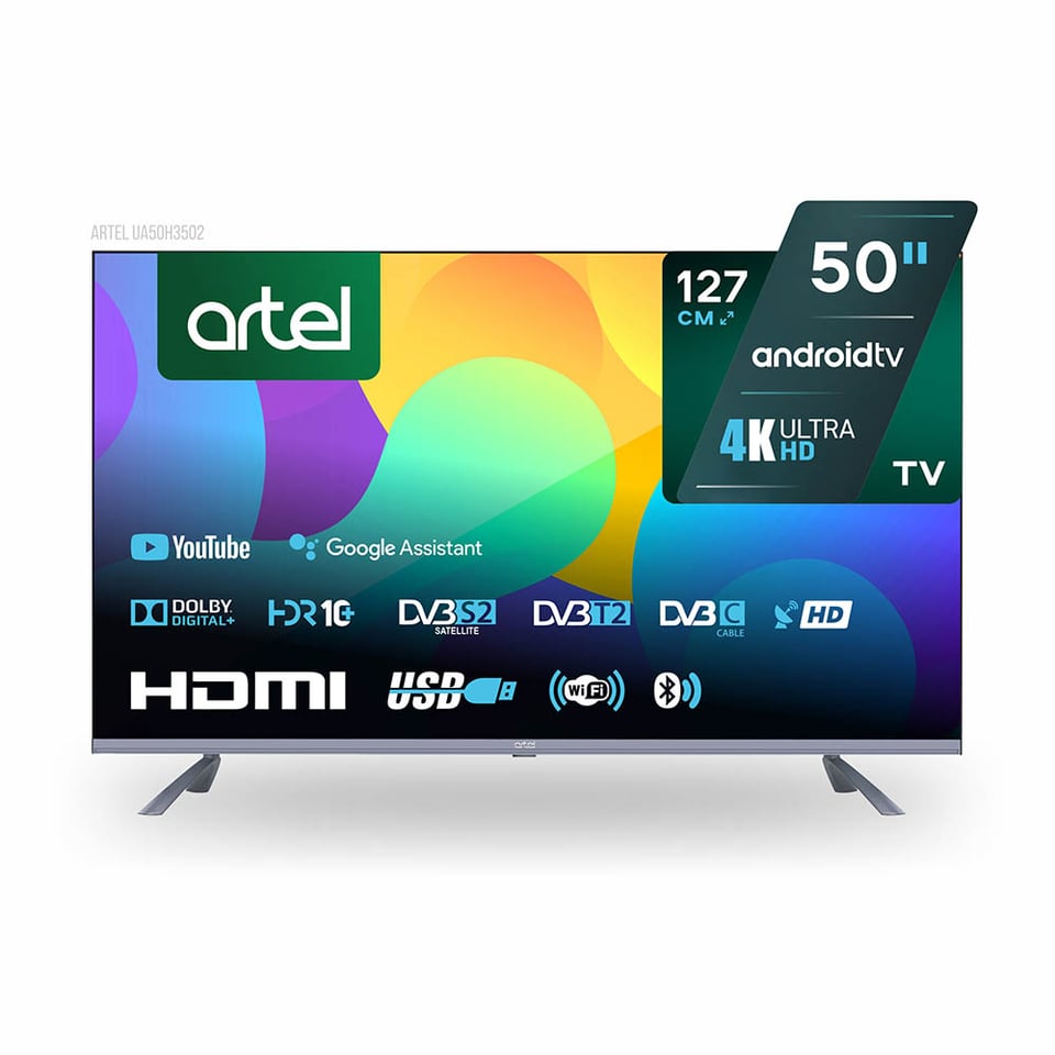 ტელევიზორი ARTEL UA50H3502 SMART Dark Grey