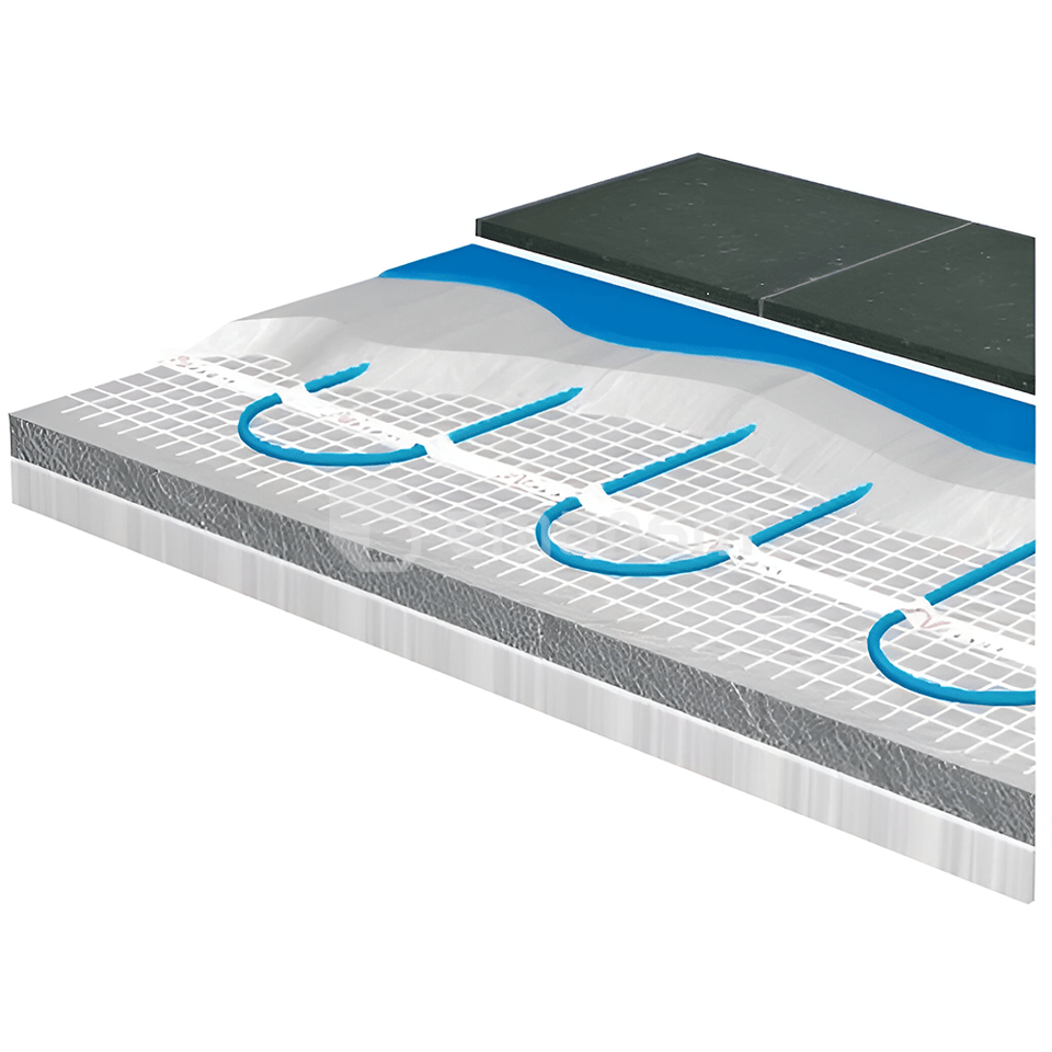 ორბირთვიანი ხალიჩა იატაკქვეშა გათბობის Nexans Millimat150 ''375ვტ ''2.5მ²