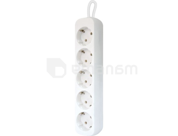 დამაგრძელებელი DEFENDER E550, 5 ადგილიანი დამიწებით 5,0 m