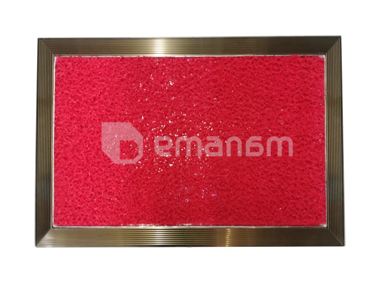 ფეხსაგები ალუმინის San Solution DEZO-ALUM2 70x45 სმ.
