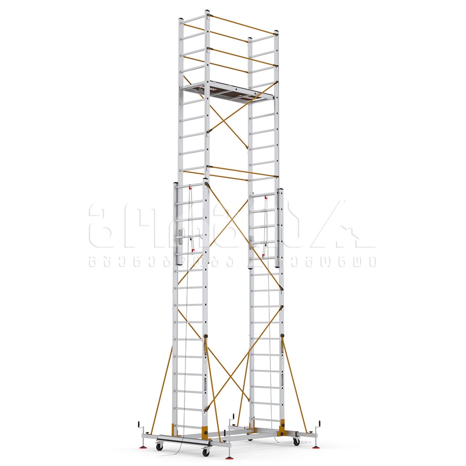 პლატფორმიანი ორნაწილიანი ხარაჩო 2*15 CGS S008_XL_FP