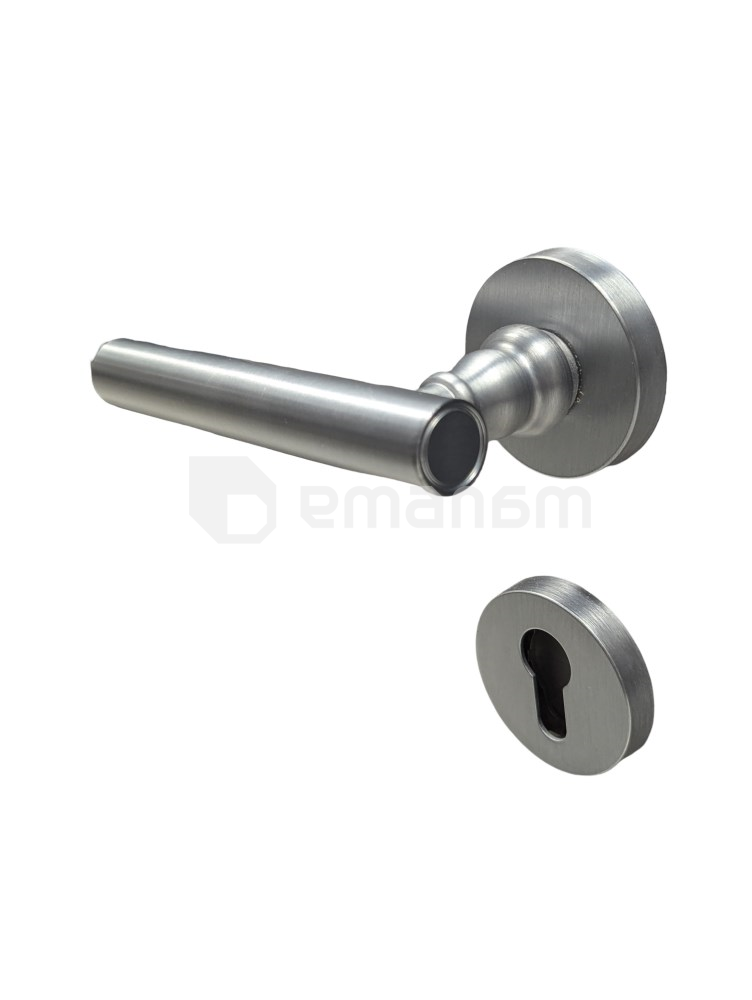 სახელური როზეტით Morelli Z5-72Z158-SC + ზესადები ცილინდრი