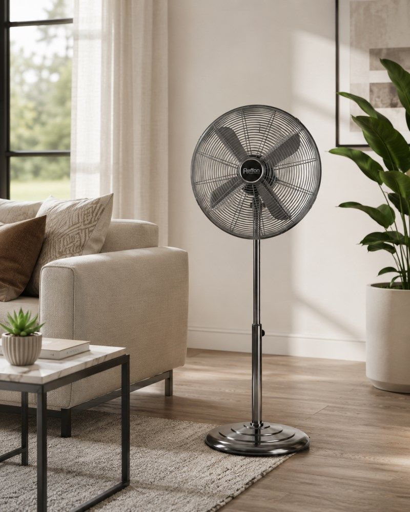 ვენტილატორი Reffon FS-40M 50W ნაცრისფერი