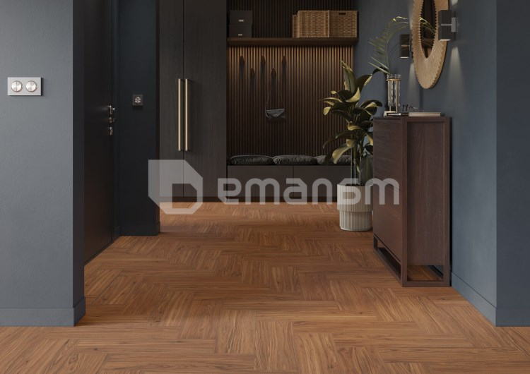 კერამოგრანიტი Cerrad GRES RAINWOOD BROWN 600x175x8