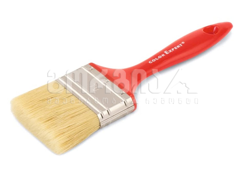 ფუნჯი შერეული ბეწვით,პლასტმასის სახელურით-70მმ*12მმ 81287002