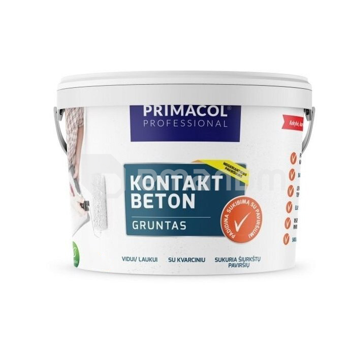 გრუნტი Primacol Kontakt Beton 4.5 კგ