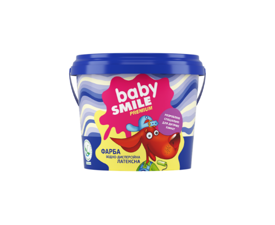 4,2 კგ საღებავი SI-24 "baby smile"    ინტერიერი   ლატექსი  თეთრი