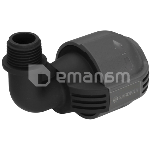 შემაერთებელი L-ტიპის Gardena 2780-20 25 მმ x 1/2"