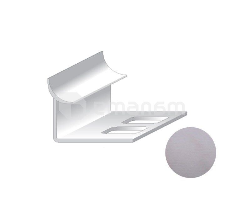 შიდა კუთხე ფილის Salag PVC 9/2500 მმ Marm. ყავისფერი სადაფი