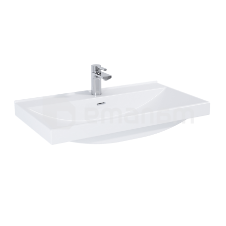 ხელსაბანი ''Maxxi 80 White'' ავეჯისათვის ''INDUS 80''