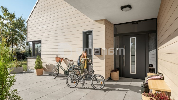 პანელი Profile VOX Kerrafront KF FS-302 CX Modern Wood თიხისფერი 0.332х2.95 მ A