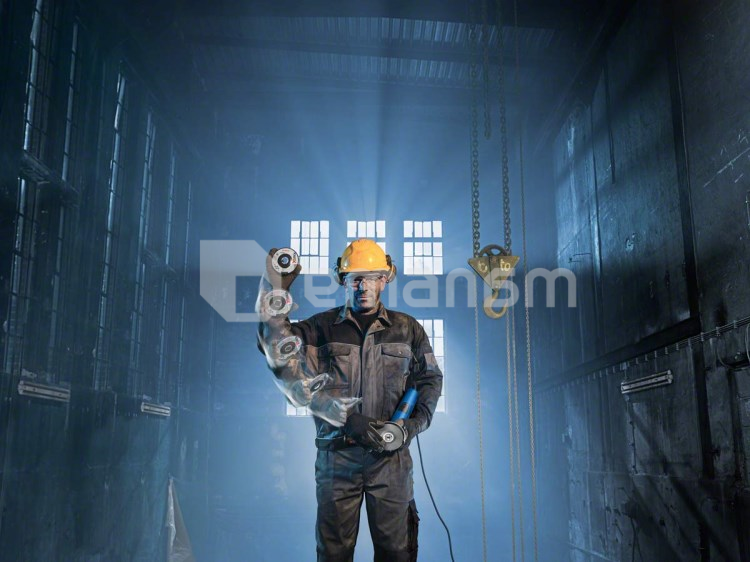 კუთხის სახეხი მანქანა Bosch GWX 9-125 S Professional 900W