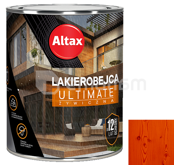 ლაქი ფასადის Altax Ultimate მაჰაგონი 0.75 ლ