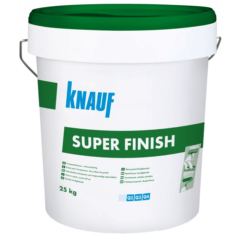 მზა ფითხი ვინილის შემკვრელზე - Superfinish (25კგ) (შიდა მოხმარებისთვის)