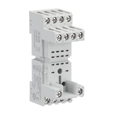 რელეს ბუდე , 4 C/O, CR-M,