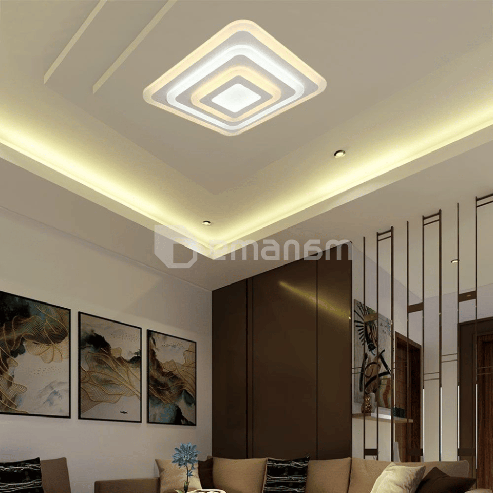 ჭაღი LED V-TAC 77W 6700Lm თეთრი IP20 VT-7719 23396