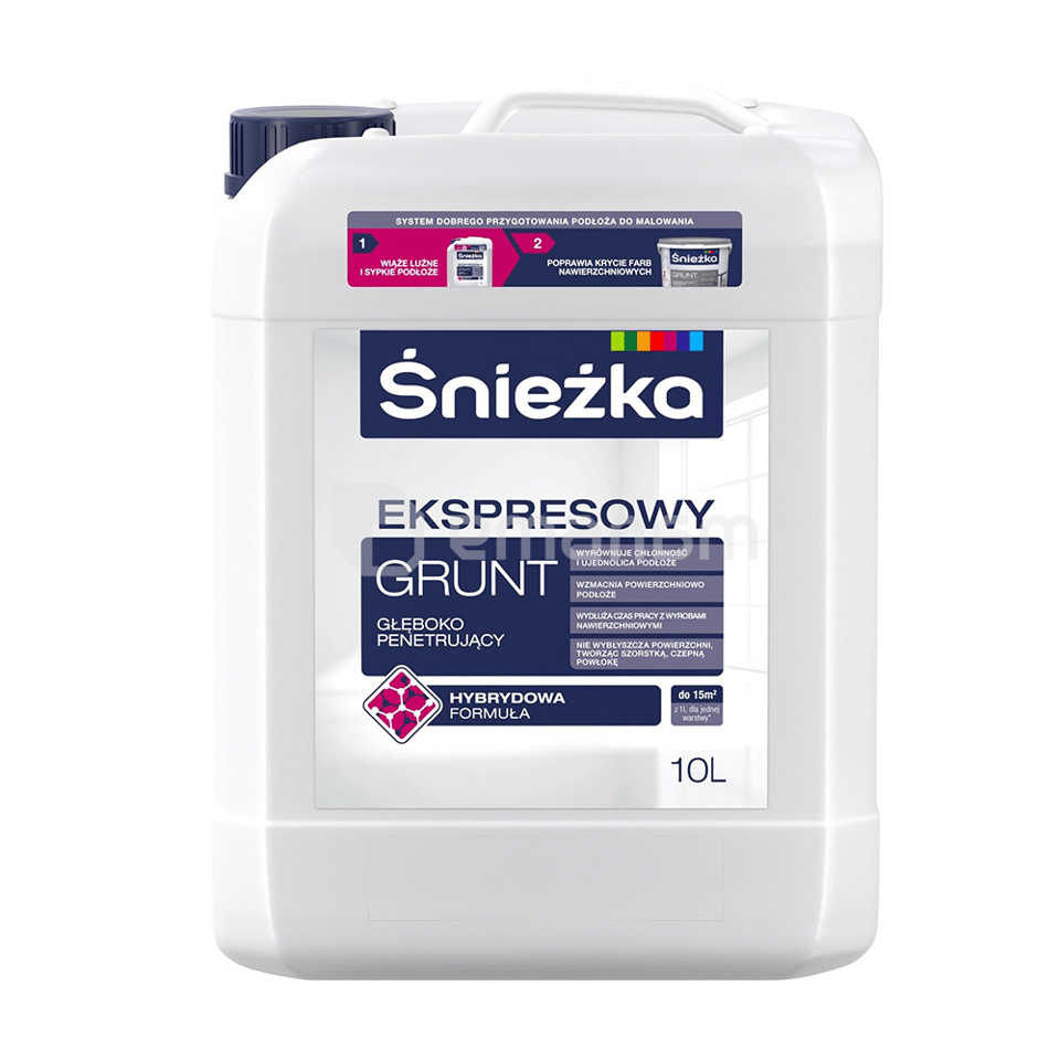 გრუნტი Śnieżka Expres Grunt Głęboko Penetr 10 ლ