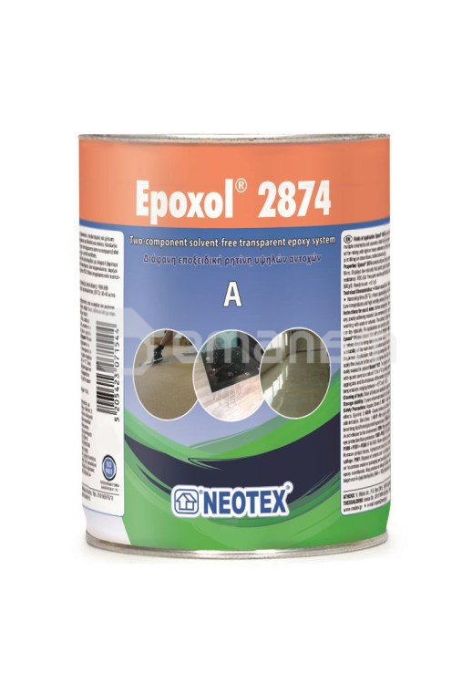 პრაიმერი ეპოქსიდური რეზინი Neotex Epoxol 2874 კომპონენტი A 2,5 კგ