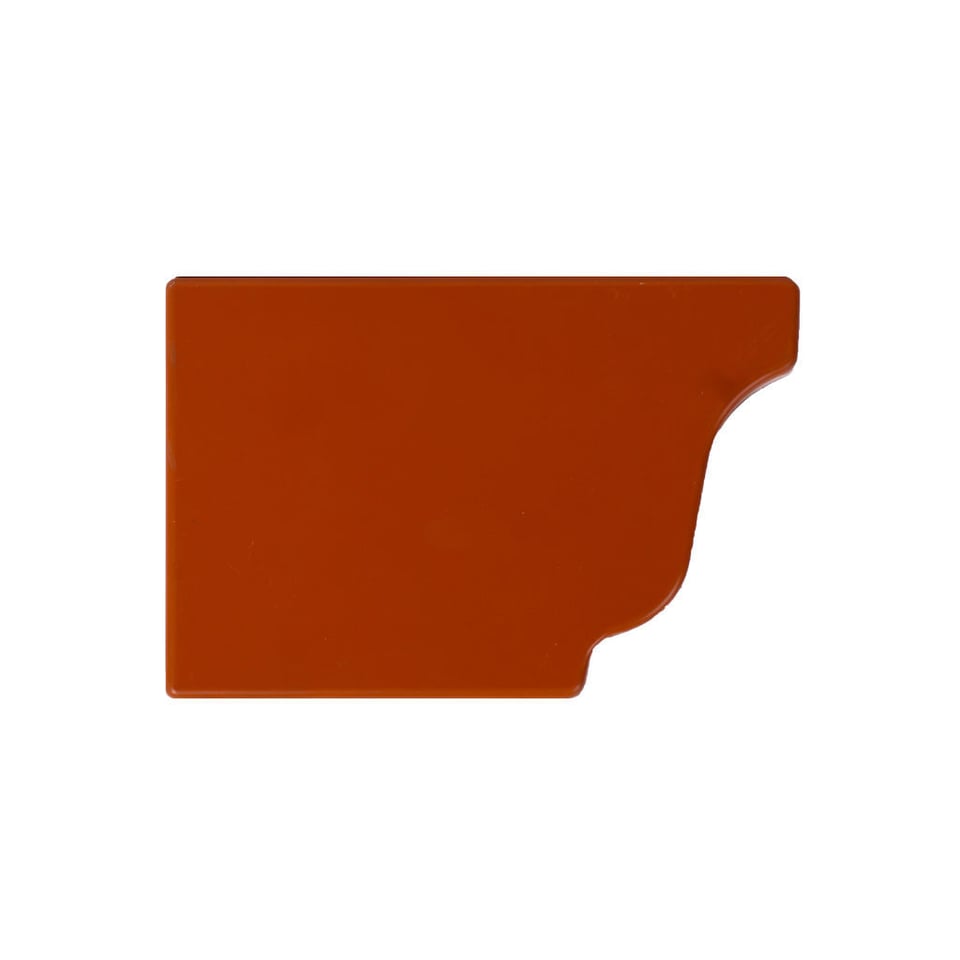 საწვიმარი ღარის ხუფი 0.50 RAL 8004