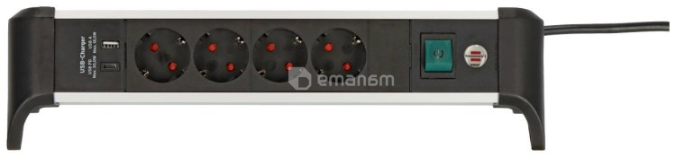 დამაგრძელებელი  Brennenstuhl 4х1,8მ 3х1,5მმ² Schuko