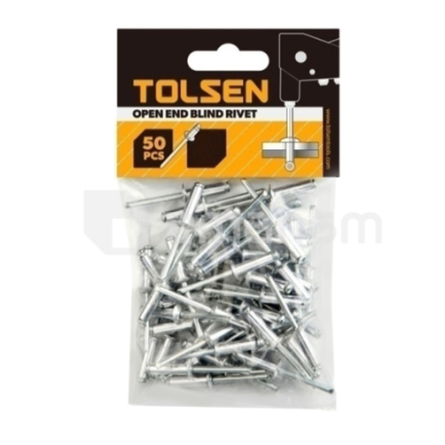 ალუმინის მოქლონი (ტყვიები) TOLSEN 43007 3,2x6,4 მმ